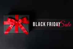 黑色的星期五出售黑色的礼物盒子在线购物