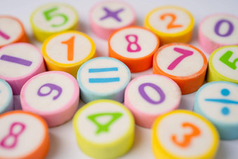 数学数量色彩斑斓的背景教育研究数学学习教概念