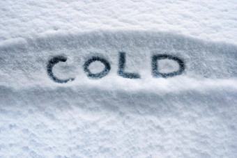 写白色雪冷天气概念写词冷象征雪冬天冷温度背景预测雪概念冬天封面雪天气条件坏天气警告