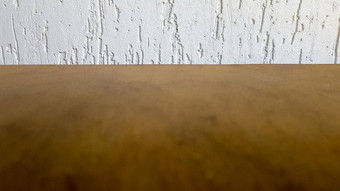 空前自然木表格复古的白色装饰墙显示产品木表格白色墙空木桌面计数器架子上墙房间