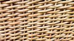 传统的工艺编织柳条表面家具材料柳条家具纹理模式关闭图像表面纹理背景手编织家具材料
