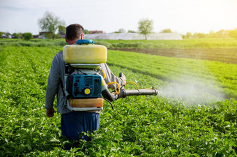 农民雾雾化器喷雾器喷雾杀真菌剂农药土豆灌