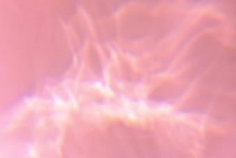 美丽的效果太阳折射粉红色的背景焦散线纹理