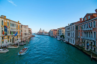 威尼斯意大利大运河视图