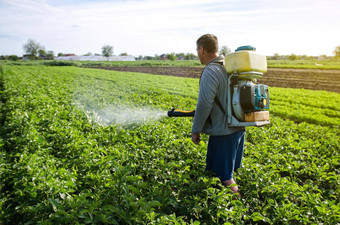 农民雾雾化器喷雾器喷雾杀真菌剂农药土豆灌