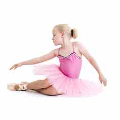 年轻的芭蕾舞女演员