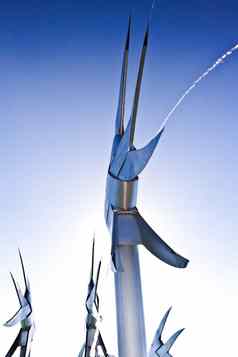 现代钢鱼雕塑凯恩斯