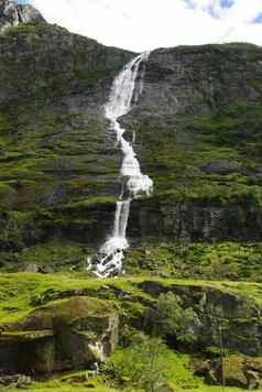 山河瀑布挪威