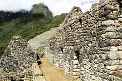 “马丘比丘比丘古老的还城市安第斯山脉秘鲁
