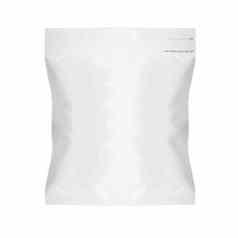 白色空白箔食物袋