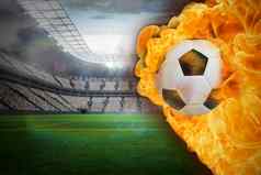 火周围足球