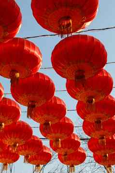 中国人红色的灯笼