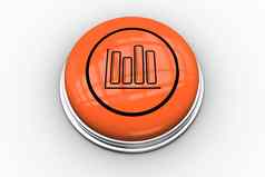 酒吧图表图形橙色按钮