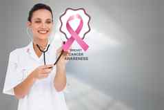 医生乳房癌症意识消息