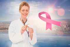 医生乳房癌症意识消息