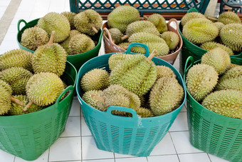 榴莲篮子泰国的市场
