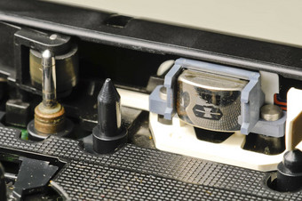 细节磁带录音机可移植的设备