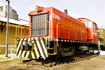 柴油机车科罗拉多州<strong>铁路博物馆</strong>美国