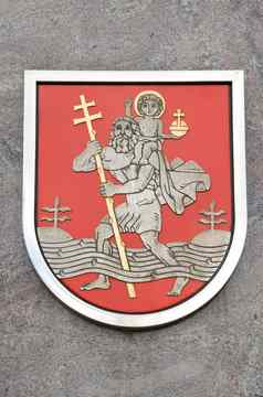 立陶宛资本维尔纽斯小镇象征