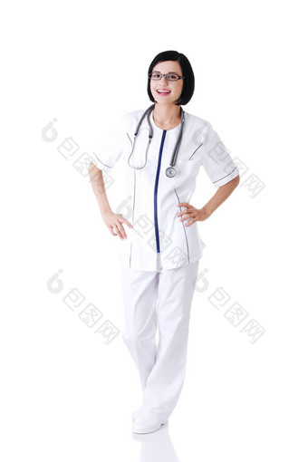 年轻的护士女医生护士