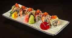 日本厨房寿司背景