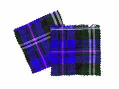 苏格兰检查织物