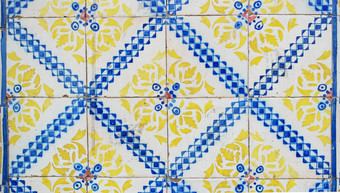 蓝知更鸟葡萄牙语瓷砖