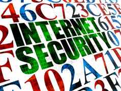 隐私概念互联网安全数字背景