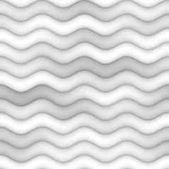 光栅无缝的灰度微妙的梯度水平波浪行模式
