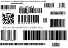 标准barcodes航运条形码