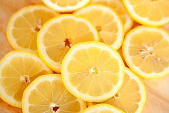 摘要背景柑橘类水果柠檬片