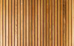 条纹板条棕色（的）木模式墙