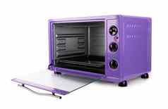 厨房紫色的烤箱