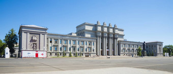 歌剧芭蕾舞建筑古比雪夫广场翅果俄罗斯