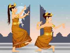 东方印尼舞蹈