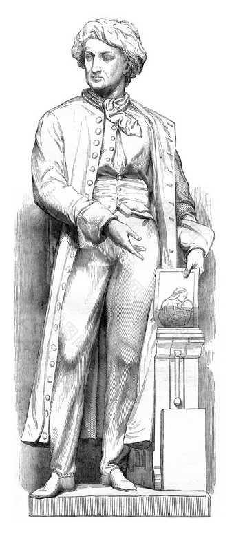 阿洛伊斯塞内费尔德发明家光刻技术雕像