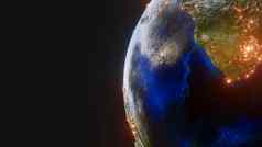 地球地球元素图像有家具的美国国家航空航天局