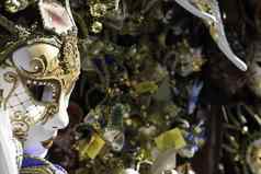 威尼斯狂欢节面具