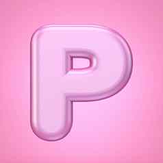 粉红色的字体。信