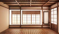 Zen房间日本风格呈现