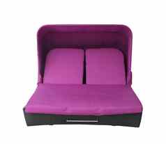紫色的家具