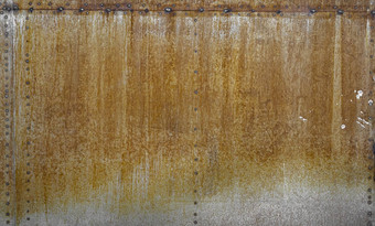 画金属生锈的背景金属生锈纹理侵蚀金属挠脏纹理户外生锈的金属墙