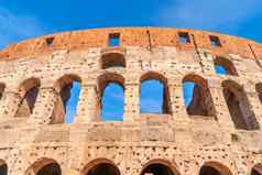 古老的罗马罗马圆形大剧场主要旅游景点