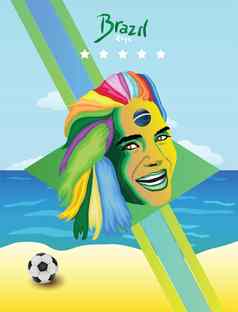 巴西世界杯向量