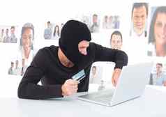 刑事罩移动PC卡前面国人民配置文件脸