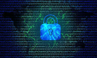 在线网络安全认证概念安全加密互联网业务隐私背景