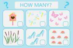 儿童教育逻辑游戏数学任务插图