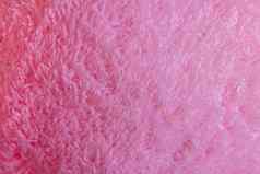 纹理粉红色的颜色皮毛织物