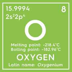 氧气非金属化学元素mendeleev的周期