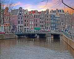 阿姆斯特丹房子运河阿姆斯特丹荷兰
